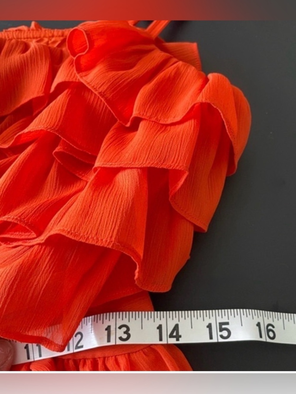 Juicy Couture Ruffle Dress with Spaghetti Straps - Size 8 - Picture 9 of 11